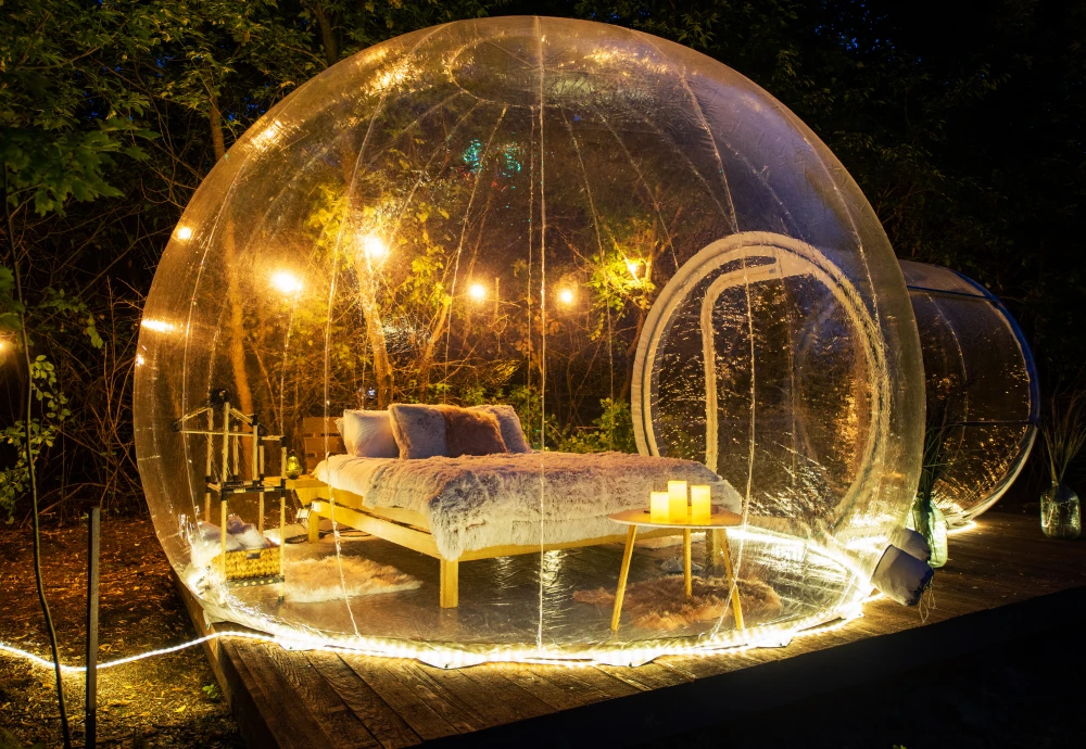 inflatable outdoor dome bubble tent house